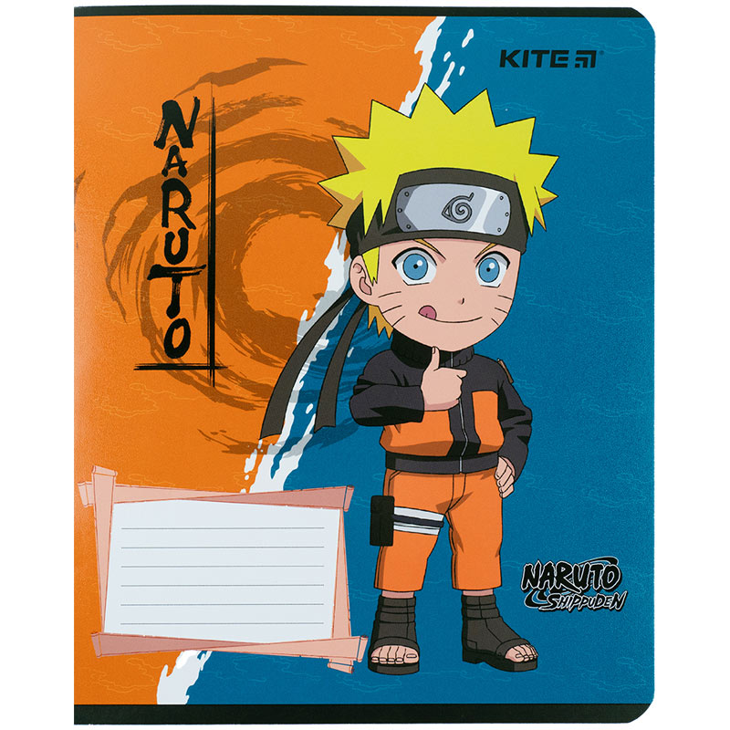 Тетрадь школьная Kite Naruto NR23-232, 12 листов, клетка