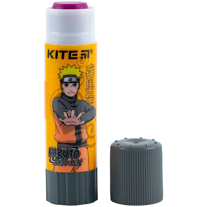 Клей-олівець з індикатором PVP Kite Naruto NR24-130, 8 г