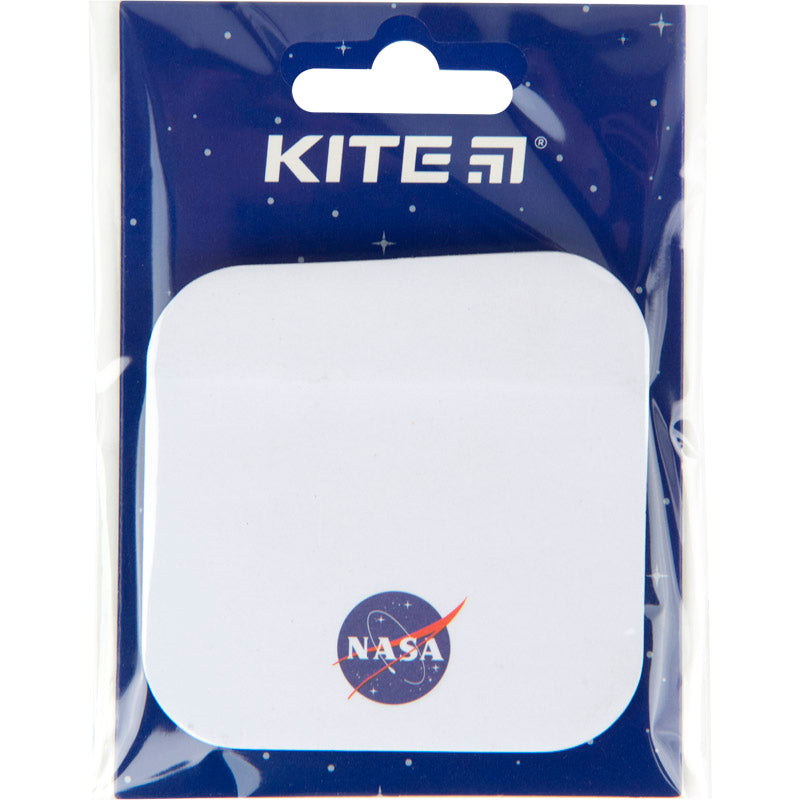 Блок паперу з клейким шаром Kite NASA NS22-298, 70х70 мм, 50 аркушів