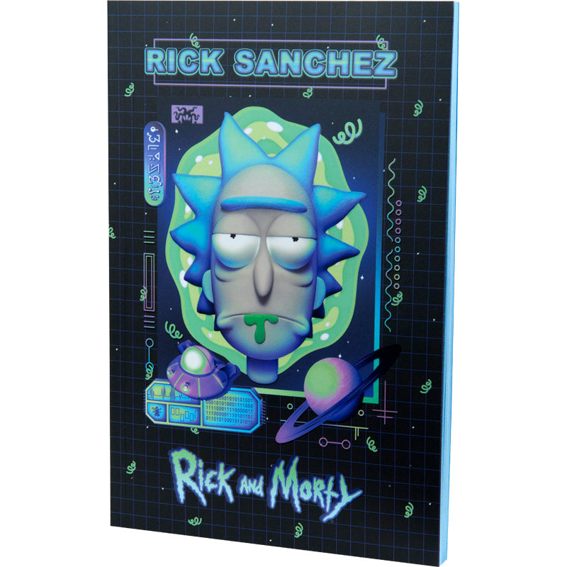 Блокнот Kite Rick and Morty RM23-193-1, термобіндер, А5, 64 аркуші, нелінований