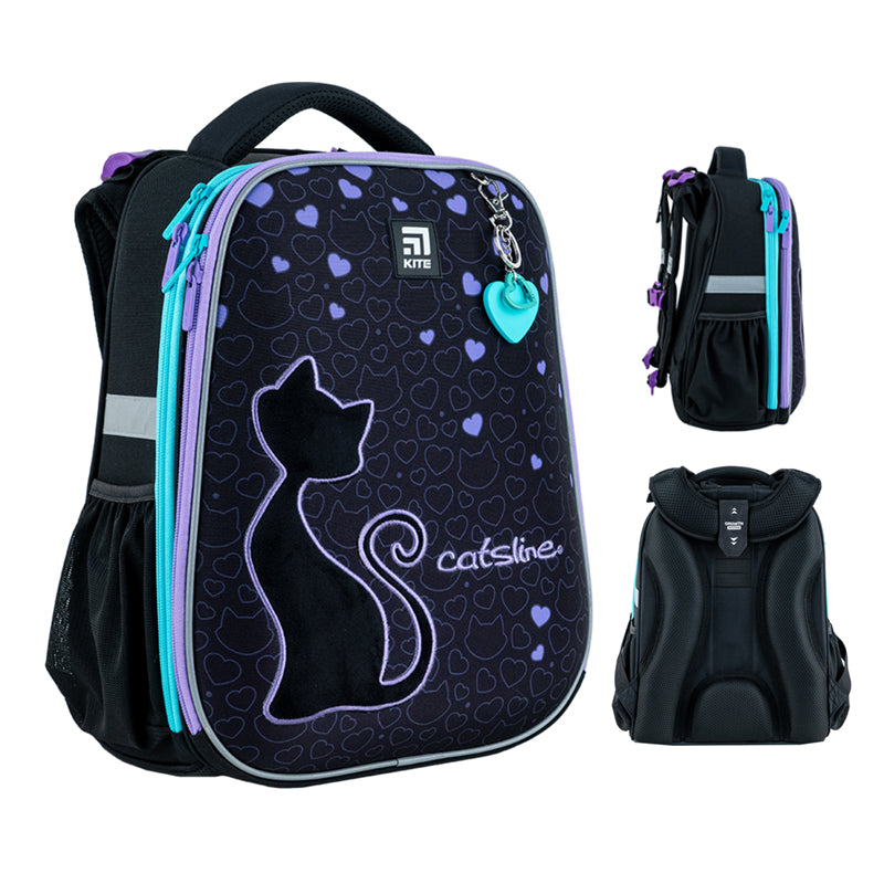 Школьный набор Kite Catsline SET_K24-531M-1 (рюкзак, пенал, сумка)