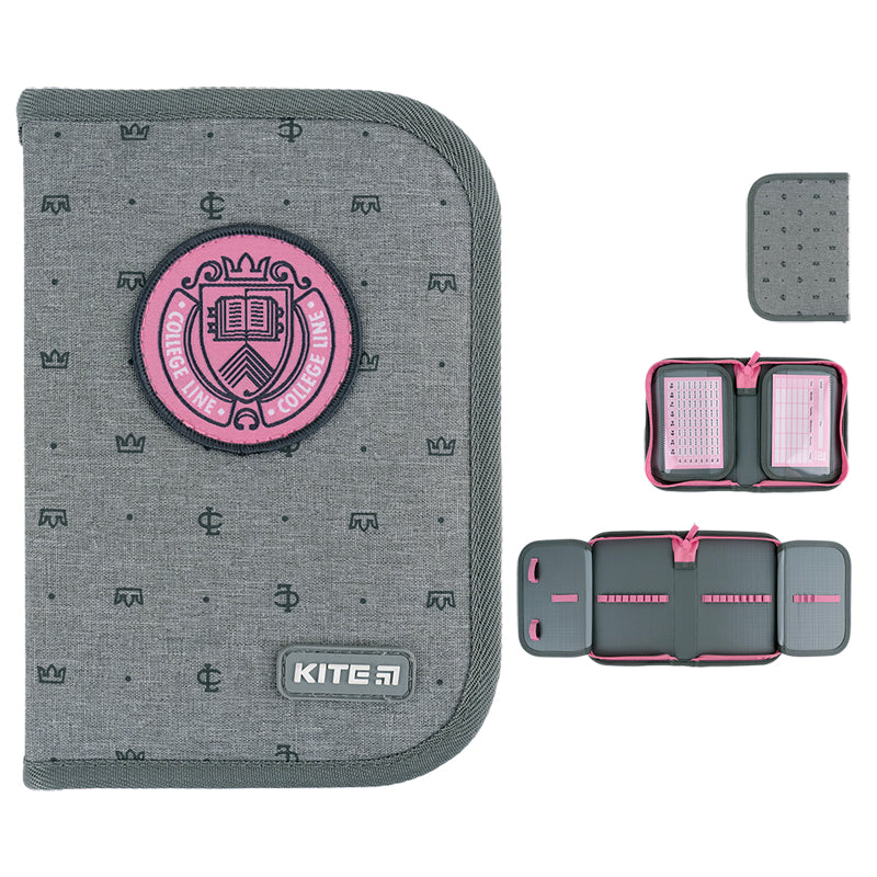 Шкільний набір Kite College Line girl SET_K24-555S-2 (рюкзак, пенал, сумка)