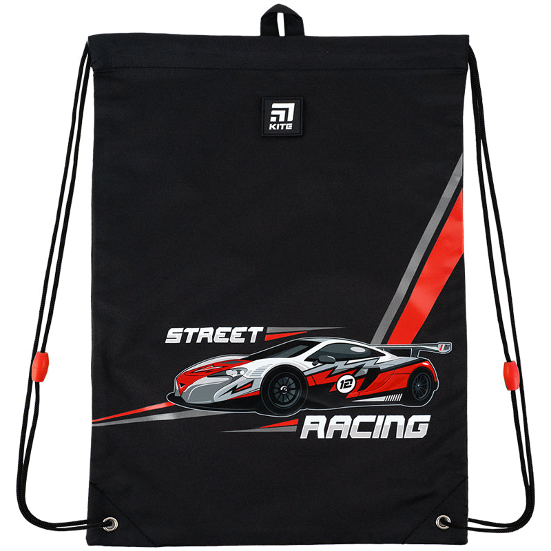 Шкільний набір Kite Racing SET_K24-555S-5 (рюкзак, пенал, сумка)