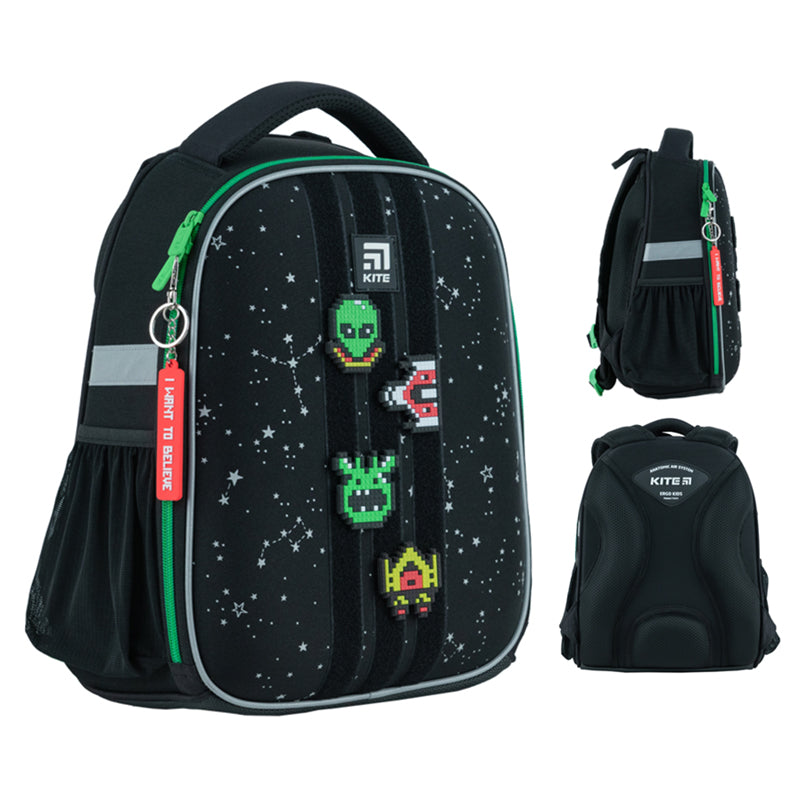 Школьный набор Kite UFO SET_K24-555S-7 (рюкзак, пенал, сумка)
