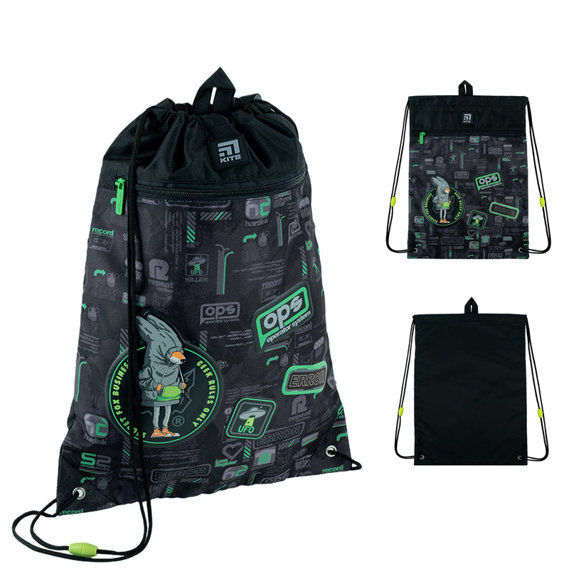 Школьный набор Kite Fox Rules SET_K24-700M-4 (рюкзак, пенал, сумка)