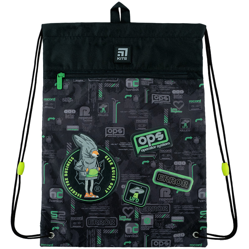 Школьный набор Kite Fox Rules SET_K24-700M-4 (рюкзак, пенал, сумка)