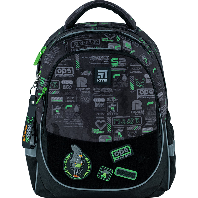 Школьный набор Kite Fox Rules SET_K24-700M-4 (рюкзак, пенал, сумка)