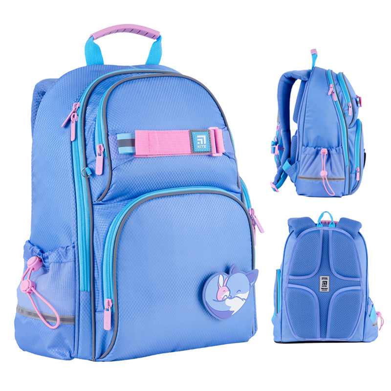 Шкільний набір Kite 100% Cute SET_K24-702M-2 (рюкзак, пенал, сумка)