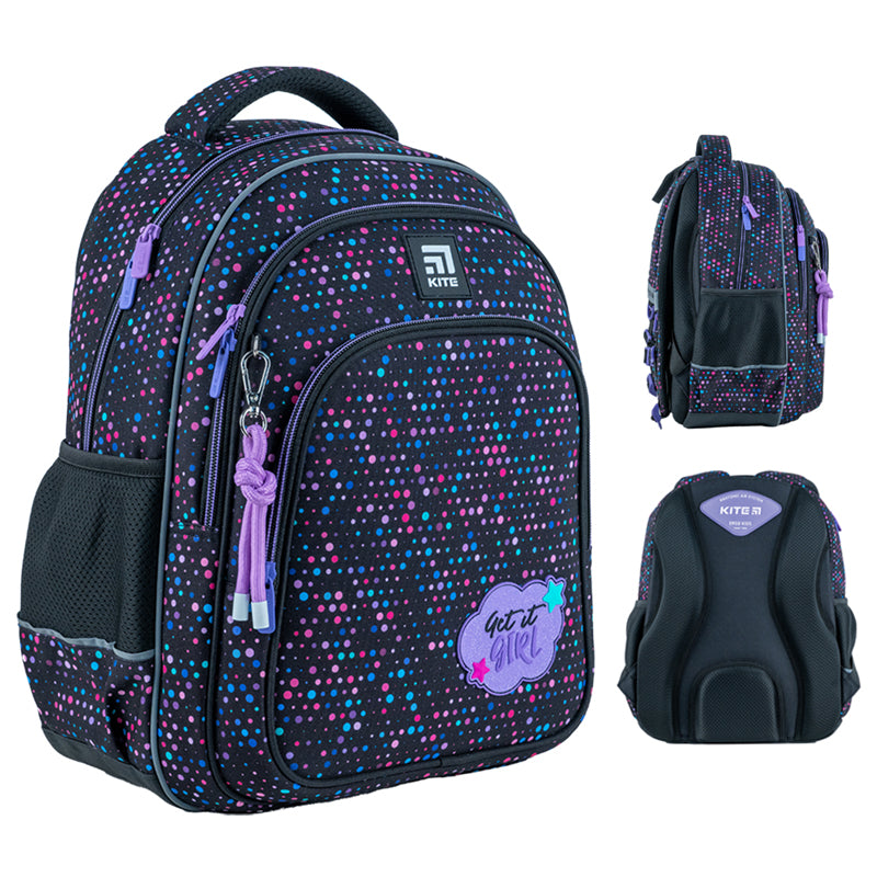 Школьный набор Kite Get It Girl SET_K24-763M-2 (рюкзак, пенал, сумка)
