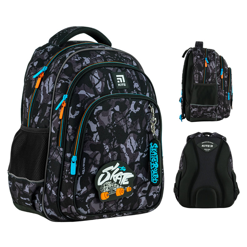 Шкільний набір Kite Skate SET_K24-763M-4 (рюкзак, пенал, сумка)