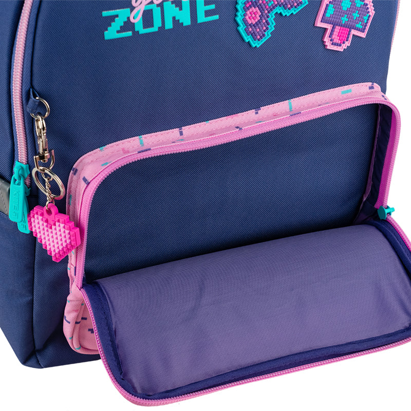 Школьный набор Kite Pixel Love SET_K24-770M-1 (рюкзак, пенал, сумка)