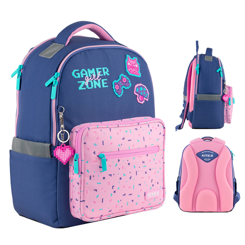 Школьный набор Kite Pixel Love SET_K24-770M-1 (рюкзак, пенал, сумка)