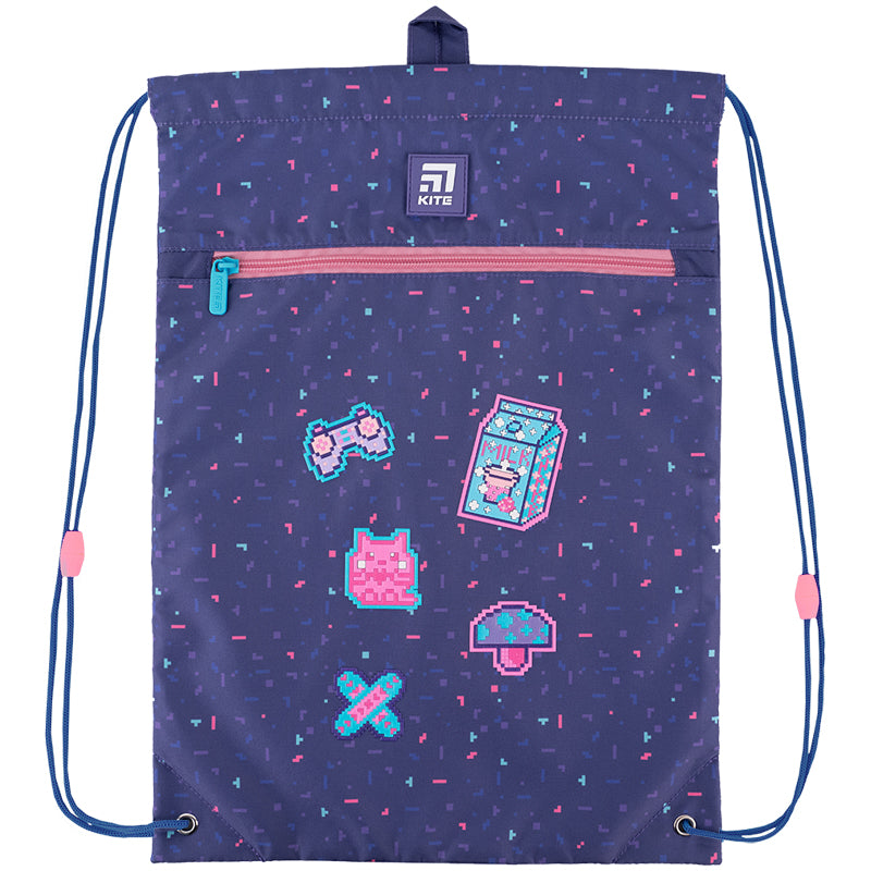Школьный набор Kite Pixel Love SET_K24-770M-1 (рюкзак, пенал, сумка)
