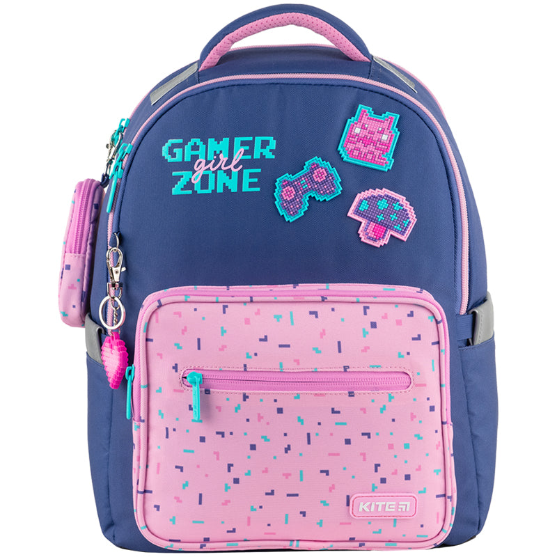 Школьный набор Kite Pixel Love SET_K24-770M-1 (рюкзак, пенал, сумка)