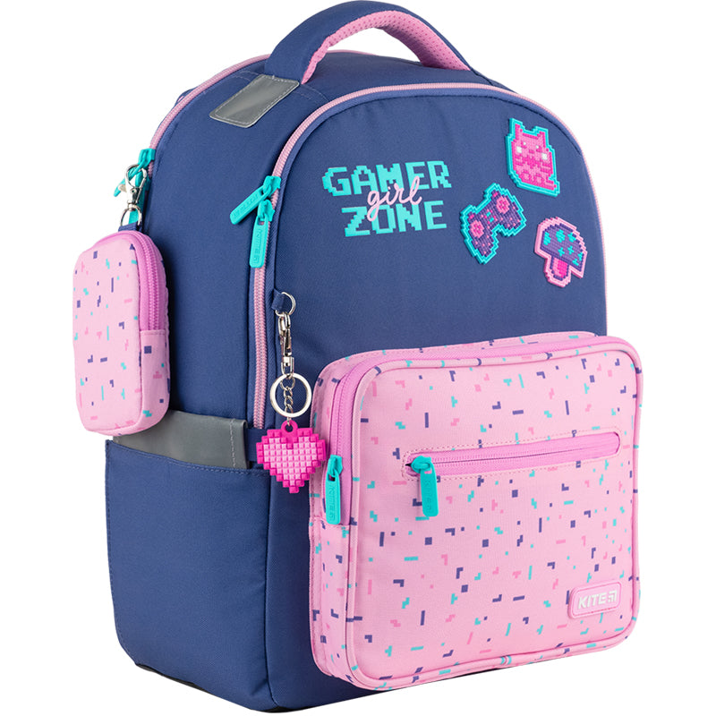 Школьный набор Kite Pixel Love SET_K24-770M-1 (рюкзак, пенал, сумка)