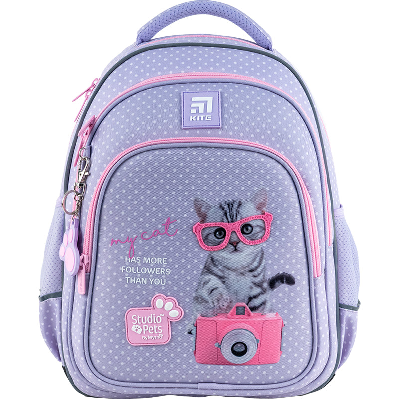 Школьный набор Kite Studio Pets SET_SP24-763S (рюкзак, пенал, сумка)