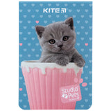 Блокнот Kite Studio Pets SP23-224, 48 аркушів, клітинка Блокнот Kite Studio Pets SP23-224, 48 аркушів, клітинка
