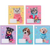 Зошит шкільний Kite Studio Pets SP24-237, 18 аркушів, лінія Зошит шкільний Kite Studio Pets SP24-237, 18 аркушів, лінія