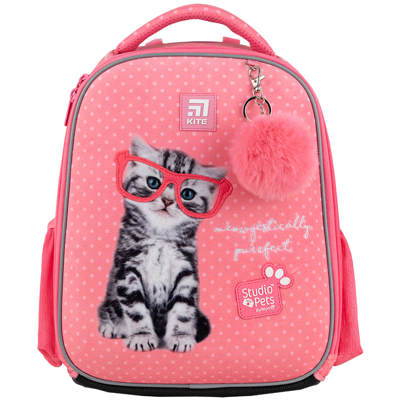Рюкзак школьный каркасный Kite Education Studio Pets SP24-555S-2