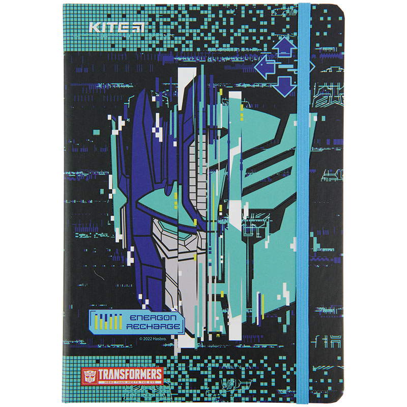 Блокнот Kite Transformers TF22-466, A5, 80 аркушів, клітинка