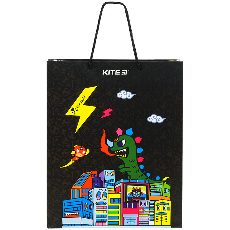 Пакет бумажный подарочный Kite tokidoki TK22-266K, 26х32см