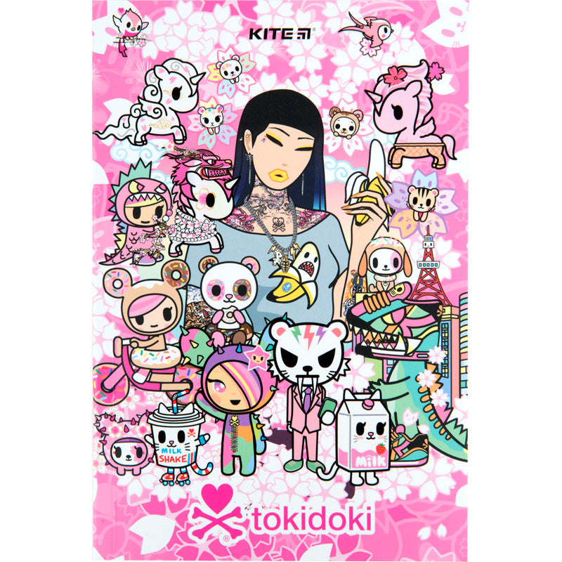 Блокнот Kite tokidoki TK23-193-1, термобіндер, А5, 64 аркуші, нелінований