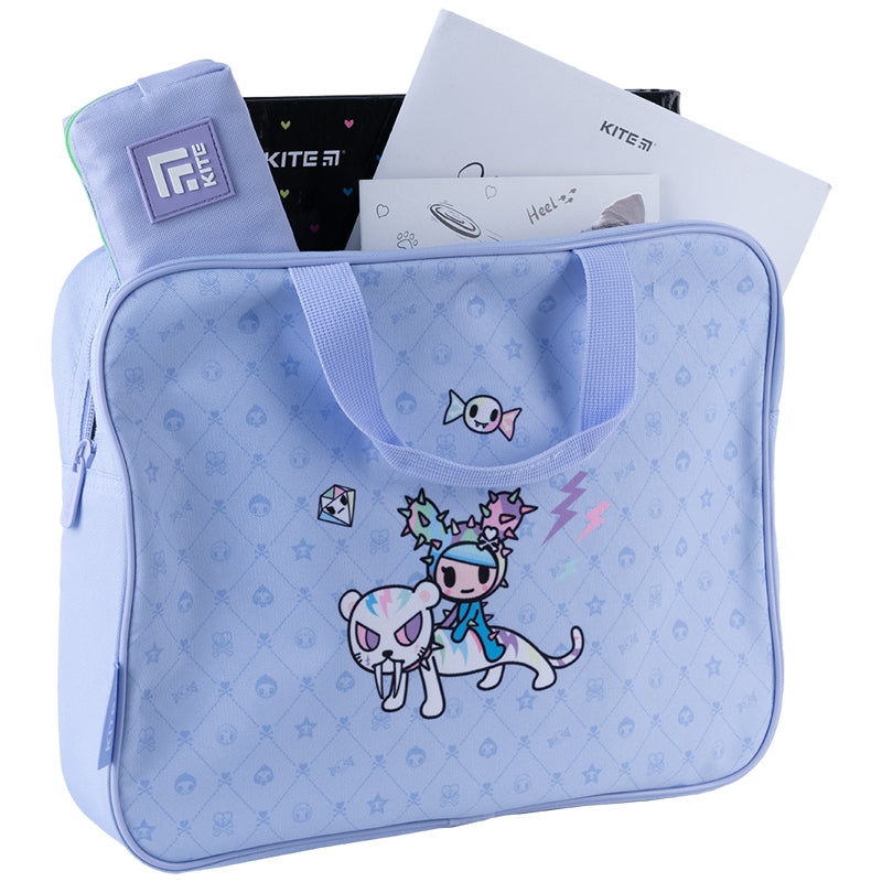 Шкільна текстильна сумка Kite tokidoki TK24-589, 1 відділення, A4