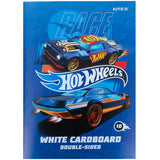 Картон белый Kite Hot Wheels HW21-254, А4, 10 листов, папка