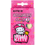 Мел цветной Kite Jumbo Hello Kitty HK21-077, 3 цвета