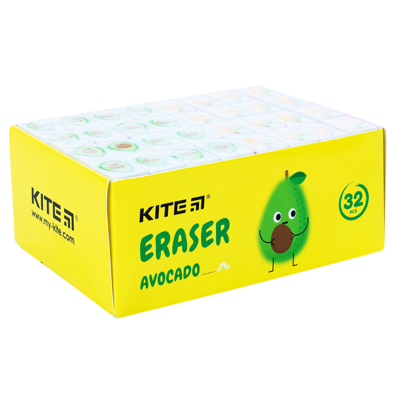 Гумка кольорова Kite Fruits K21-375, асорті