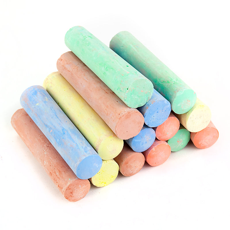 Крейда кольорова Kite Dogs Jumbo K22-074, 15 штук у відерці