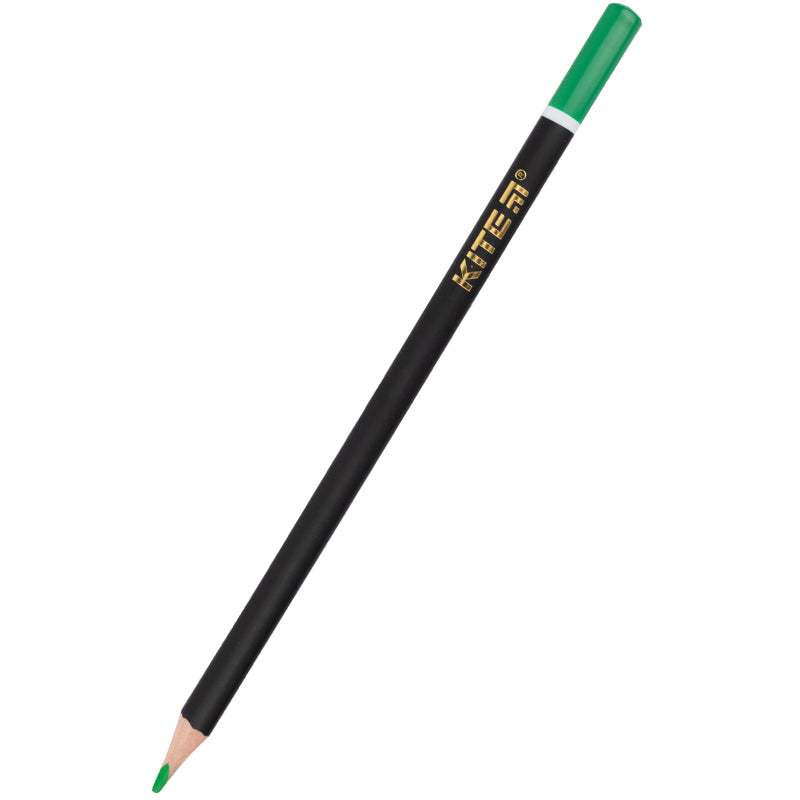 Карандаши цветные трёхгранные Kite Fantasy K22-058-2, 12 цветов, металлический пенал