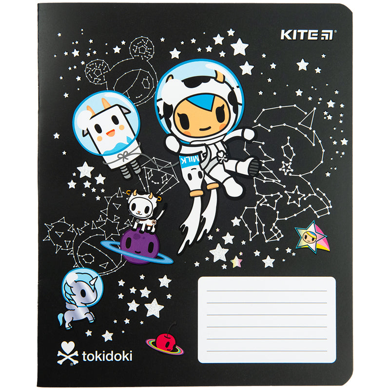 Зошит шкільний Kite tokidoki TK23-237, 18 аркушів, лінія