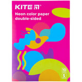 Бумага цветная неоновая Kite Fantasy K22-252-2, A4 