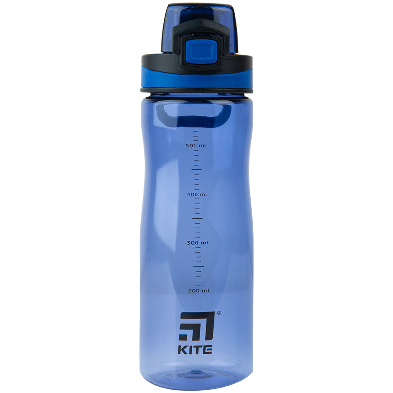 Бутылочка для воды Kite K23-395-3, 650 мл, темно-синяя