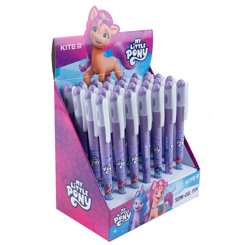 Ручка масляна Kite My Little Pony LP23-033, синя