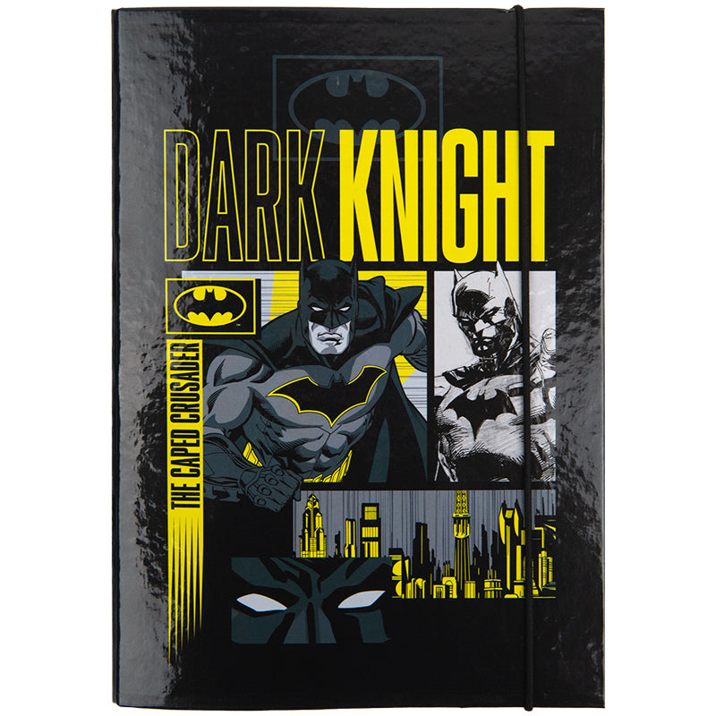 Папка для тетрадей на резинках Kite DC Comics23-210
