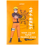 Бумага цветная неоновая Kite Naruto NR23-252, A4