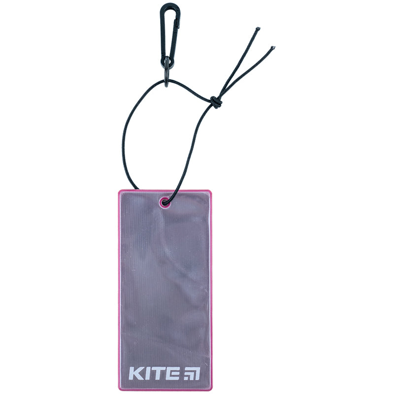 Подвеска мягкая светоотражающая Kite K23-109-4, прямоугольная, сиреневая