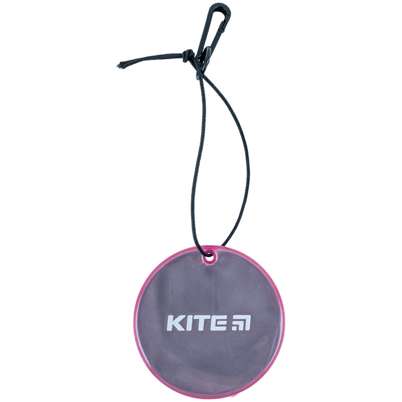 Подвеска мягкая светоотражающая Kite K23-110-4, круглая, сиреневая