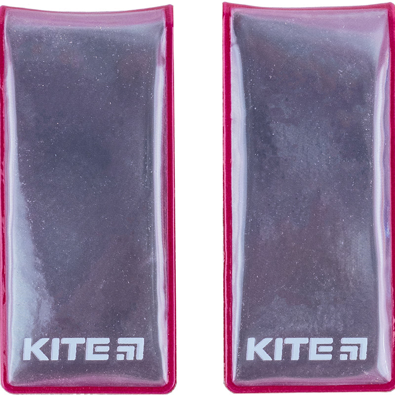 Набор магнитных клипс светоотражающих Kite K23-113-4, сиреневые