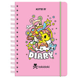 Щоденник на спіралі Kite tokidoki TK23-438, тверда обкладинка