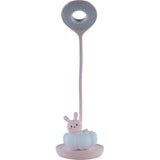 Настільна лампа LED з акумулятором Cloudy Bunny Kite K24-493-1-2, рожевий