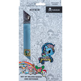 Набор бейдж на липучке и подвеска Kite tokidoki TK24-3010-2, 2 шт.