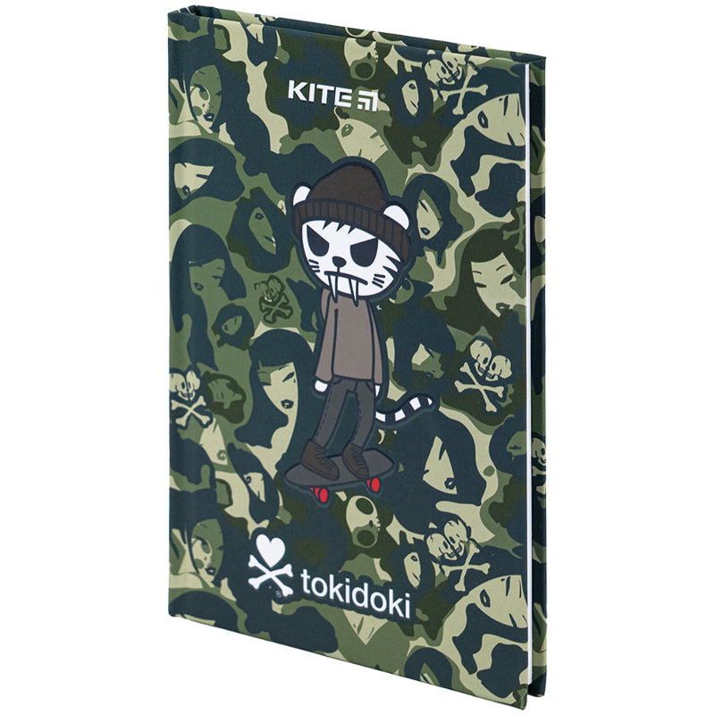 Книга записная Kite tokidoki TK24-199-2, твердая обложка, А6, 80 листов, клетка