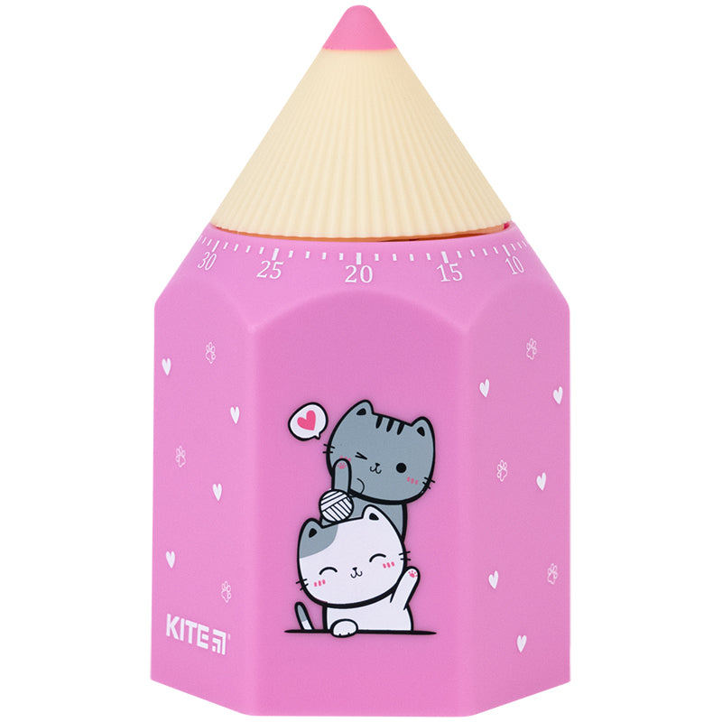Таймер механічний Kite Cute Cats K24-171-1