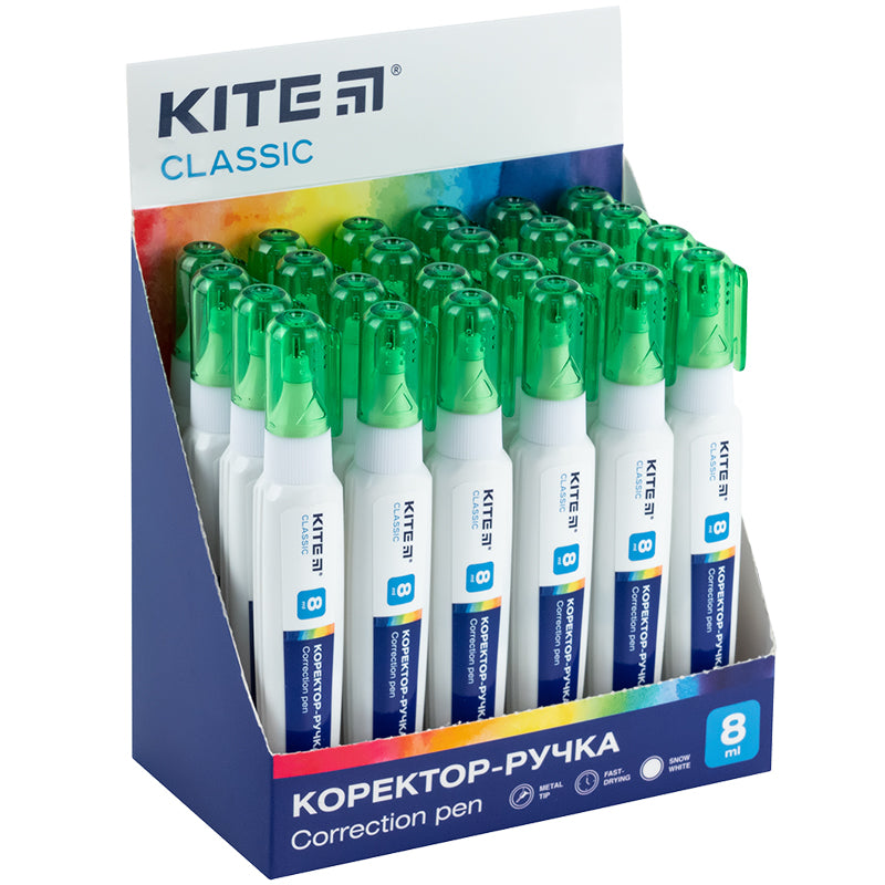 Коректор-ручка Kite Classic K-012, 8 мл
