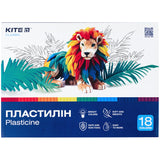 Пластилин Kite Classic K-085, 18 цветов, 360 г