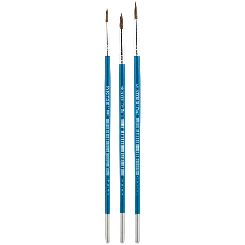 Набор кистей Kite Classic K-349 (пони круглый 3, 4, 5)