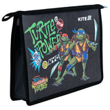Папка на молнии Kite Ninja Turtles NT25-428, A4+